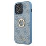 Guess GUHCP13L4GMRBL iPhone 13 Pro / 136,1" niebieski/blue hardcase 4G with ring stand na NearMe.pl