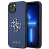 Guess GUHCP13SSA4GSBL iPhone 13 mini5,4" niebieski/blue hardcase Saffiano 4G Metal Logo na NearMe.pl