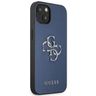 Guess GUHCP13SSA4GSBL iPhone 13 mini5,4" niebieski/blue hardcase Saffiano 4G Metal Logo na NearMe.pl