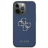 Guess GUHCP13LSA4GSBL iPhone 13 Pro / 13 6,1" niebieski/blue hardcase Saffiano 4G Metal Logo na NearMe.pl