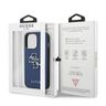 Guess GUHCP13LSA4GSBL iPhone 13 Pro / 13 6,1" niebieski/blue hardcase Saffiano 4G Metal Logo na NearMe.pl