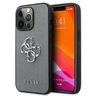 Guess GUHCP13LSA4GSGR iPhone 13 Pro / 13 6,1" szary/grey hardcase Saffiano 4G Metal Logo na NearMe.pl