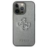 Guess GUHCP13LSA4GSGR iPhone 13 Pro / 13 6,1" szary/grey hardcase Saffiano 4G Metal Logo na NearMe.pl