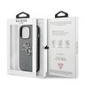 Guess GUHCP13LSA4GSGR iPhone 13 Pro / 13 6,1" szary/grey hardcase Saffiano 4G Metal Logo na NearMe.pl
