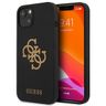 Guess GUHCP13MLS4GGBK iPhone 13 / 14 /15 6.1" czarny/black hard case Silicone 4G Logo na NearMe.pl