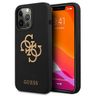 Guess GUHCP13XLS4GGBK iPhone 13 Pro Max6,7" czarny/black hard case Silicone 4G Logo na NearMe.pl