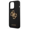 Guess GUHCP13XLS4GGBK iPhone 13 Pro Max6,7" czarny/black hard case Silicone 4G Logo na NearMe.pl