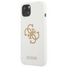 Guess GUHCP13SLS4GGWH iPhone 13 mini 5,4" biały/white hard case Silicone 4G Logo na NearMe.pl
