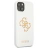 Guess GUHCP13SLS4GGWH iPhone 13 mini 5,4" biały/white hard case Silicone 4G Logo na NearMe.pl