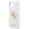 Guess GUHCP13SLS4GGWH iPhone 13 mini 5,4" biały/white hard case Silicone 4G Logo na NearMe.pl