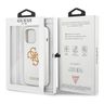 Guess GUHCP13LLS4GGWH iPhone 13 Pro / 13 6,1" biały/white hard case Silicone 4G Logo na NearMe.pl