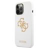 Guess GUHCP13XLS4GGWH iPhone 13 Pro Max6,7" biały/white hard case Silicone 4G Logo na NearMe.pl