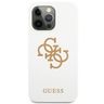 Guess GUHCP13XLS4GGWH iPhone 13 Pro Max6,7" biały/white hard case Silicone 4G Logo na NearMe.pl