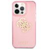 Guess GUHCP13LPCUGL4GPI iPhone 13 Pro /13 6,1" różowy/pink hard case Glitter 4G Big Logo na NearMe.pl
