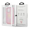 Guess GUHCP13LPCUGL4GPI iPhone 13 Pro /13 6,1" różowy/pink hard case Glitter 4G Big Logo na NearMe.pl