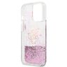 Guess GUHCP13LLG4GPI iPhone 13 Pro / 136,1" różowy/pink hardcase 4G Big Liquid Glitter na NearMe.pl