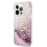 Guess GUHCP13XLG4GPI iPhone 13 Pro Max 6,7" różowy/pink hardcase 4G Big Liquid Glitter na NearMe.pl