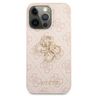 Guess GUHCP13L4GMGPI iPhone 13 Pro / 13 6,1" różowy/pink hardcase 4G Big Metal Logo na NearMe.pl