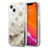 Guess GUHCP13SLGPEGO iPhone 13 mini 5,4"złoty/gold hardcase Peony Liquid Glitter na NearMe.pl