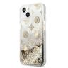 Guess GUHCP13SLGPEGO iPhone 13 mini 5,4"złoty/gold hardcase Peony Liquid Glitter na NearMe.pl