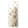 Guess GUHCP13SLGPEGO iPhone 13 mini 5,4"złoty/gold hardcase Peony Liquid Glitter na NearMe.pl