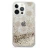 Guess GUHCP13LLGPEGO iPhone 13 Pro / 136,1" złoty/gold hardcase Peony Liquid Glitter na NearMe.pl
