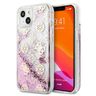 Guess GUHCP13SLGPEPI iPhone 13 mini 5,4"różowy/pink hardcase Peony Liquid Glitter na NearMe.pl