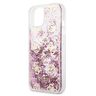 Guess GUHCP13MLGPEPI iPhone 13 / 14 / 156.1" różowy/pink hardcase Peony Liquid Glitter na NearMe.pl