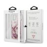 Guess GUHCP13MLGPEPI iPhone 13 / 14 / 156.1" różowy/pink hardcase Peony Liquid Glitter na NearMe.pl