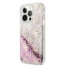 Guess GUHCP13LLGPEPI iPhone 13 Pro / 136,1" różowy/pink hardcase Peony Liquid Glitter na NearMe.pl