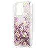 Guess GUHCP13LLGPEPI iPhone 13 Pro / 136,1" różowy/pink hardcase Peony Liquid Glitter na NearMe.pl