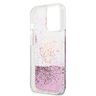 Guess GUHCP13LLGPEPI iPhone 13 Pro / 136,1" różowy/pink hardcase Peony Liquid Glitter na NearMe.pl