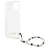 Guess GUHCP13MKPSWH iPhone 13 / 14 / 15 6.1" Transparent hardcase White Pearl na NearMe.pl