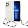 Guess GUHCP13XKPSWH iPhone 13 Pro Max 6,7" Transparent hardcase White Pearl na NearMe.pl