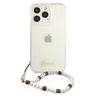 Guess GUHCP13XKPSWH iPhone 13 Pro Max 6,7" Transparent hardcase White Pearl na NearMe.pl