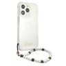 Guess GUHCP13XKPSWH iPhone 13 Pro Max 6,7" Transparent hardcase White Pearl na NearMe.pl