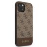 Guess GUHCP13SG4GLBR iPhone 13 mini 5,4" brązowy/brown hard case 4G Stripe Collection na NearMe.pl