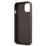Guess GUHCP13SG4GLBR iPhone 13 mini 5,4" brązowy/brown hard case 4G Stripe Collection na NearMe.pl