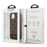 Guess GUHCP13SG4GLBR iPhone 13 mini 5,4" brązowy/brown hard case 4G Stripe Collection na NearMe.pl