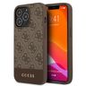 Guess GUHCP13XG4GLBR iPhone 13 Pro Max6,7" brązowy/brown hard case 4G Stripe Collection na NearMe.pl