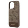 Guess GUHCP13XG4GLBR iPhone 13 Pro Max6,7" brązowy/brown hard case 4G Stripe Collection na NearMe.pl