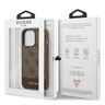 Guess GUHCP13XG4GLBR iPhone 13 Pro Max6,7" brązowy/brown hard case 4G Stripe Collection na NearMe.pl