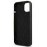 Guess GUHMP13MLSLMGBK iPhone 13 / 14 /6.1" black/czarny hardcase Silicone Script Gold Logo Magsafe na NearMe.pl