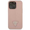 Guess GUHCP13LPSATLP iPhone 13 Pro/ 13 6,1" różowy/pink hardcase SaffianoTriangle Logo na NearMe.pl