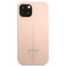 Guess GUHCP13SSLTGP iPhone 13 mini 5,4" różowy/pink hardcase Silicone Triangle na NearMe.pl