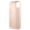 Guess GUHCP13SSLTGP iPhone 13 mini 5,4" różowy/pink hardcase Silicone Triangle na NearMe.pl