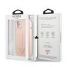 Guess GUHCP13SSLTGP iPhone 13 mini 5,4" różowy/pink hardcase Silicone Triangle na NearMe.pl