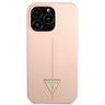 Guess GUHCP13LSLTGP iPhone 13 Pro / 13 6,1" różowy/pink hardcase Silicone Triangle na NearMe.pl