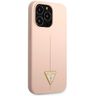 Guess GUHCP13XSLTGP iPhone 13 Pro Max 6,7" różowy/pink hardcase Silicone Triangle na NearMe.pl