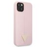 Guess GUHCP13SSLTGU iPhone 13 mini 5,4" fioletowy/purple hardcase Silicone Triangle na NearMe.pl